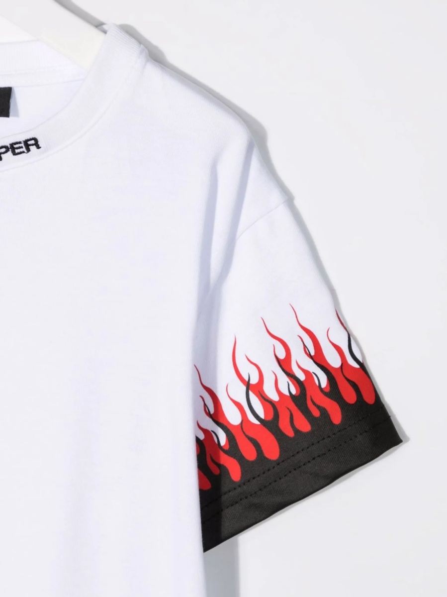 Tricou Vision of Super alb - Img 3