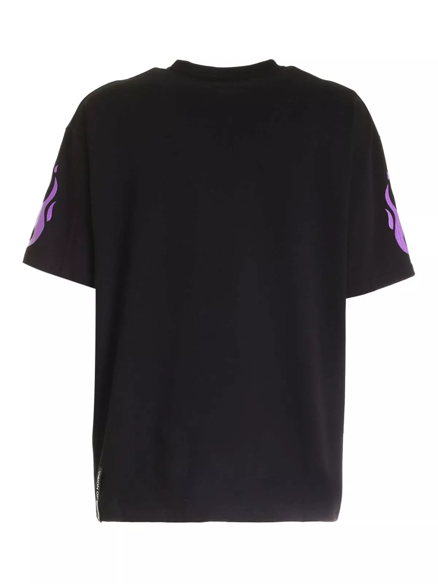 Tricou Vision of Super T-shirt B1FIREPURPLE BLACK - Img 2