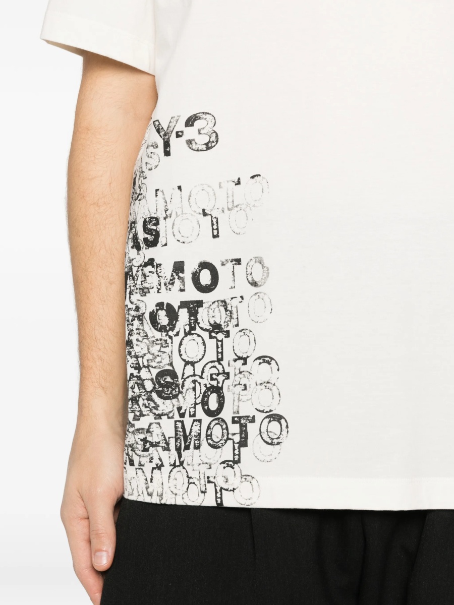 Tricou Y-3 neutru - Img 5