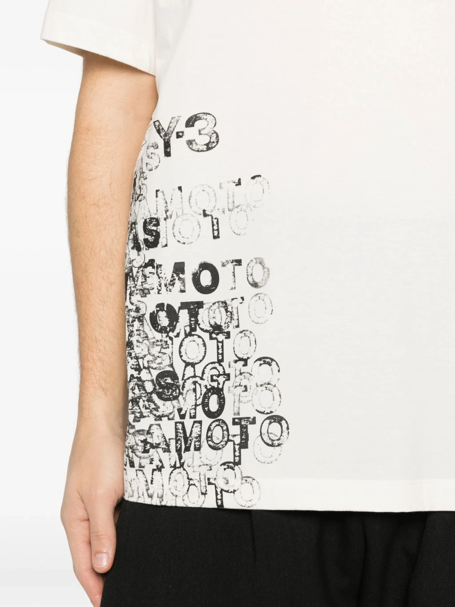 Tricou Y-3 neutru - Img 5