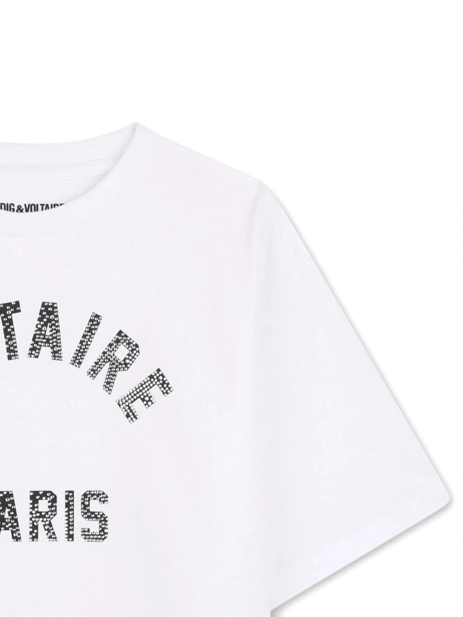 Tricou Zadig &amp; Voltaire alb din bumbac - Img 3
