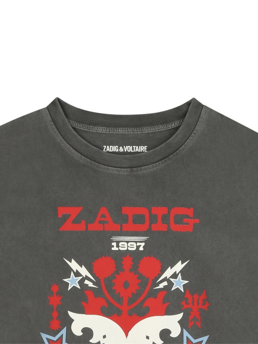 Tricou Zadig &amp; Voltaire gri - Img 3