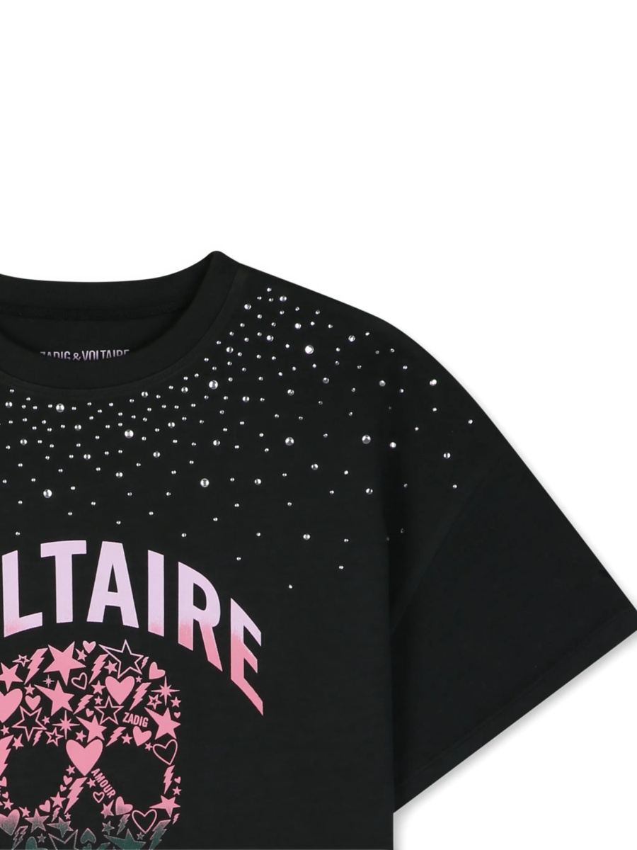 Tricou Zadig &amp; Voltaire negru din bumbac organic - Img 3