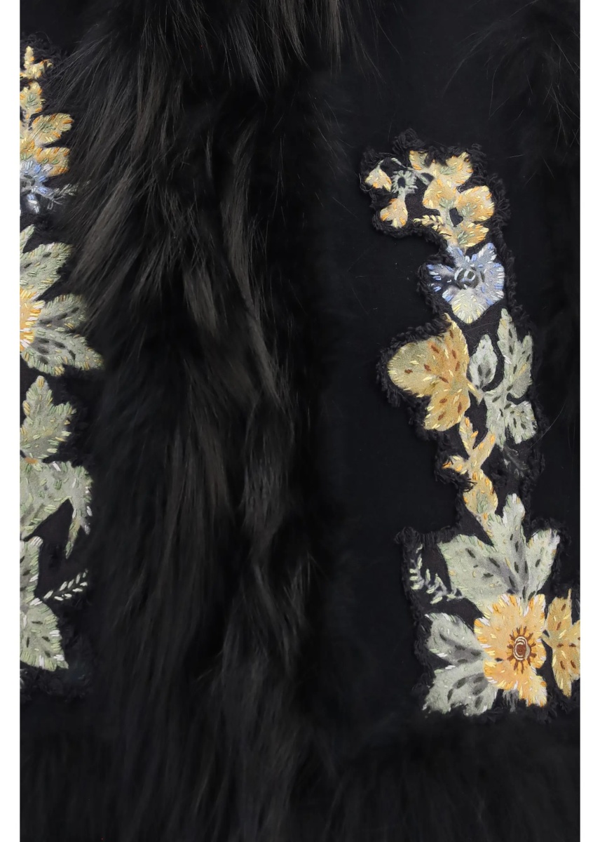 Vesta GILET PANNO + FLORAL - Img 3