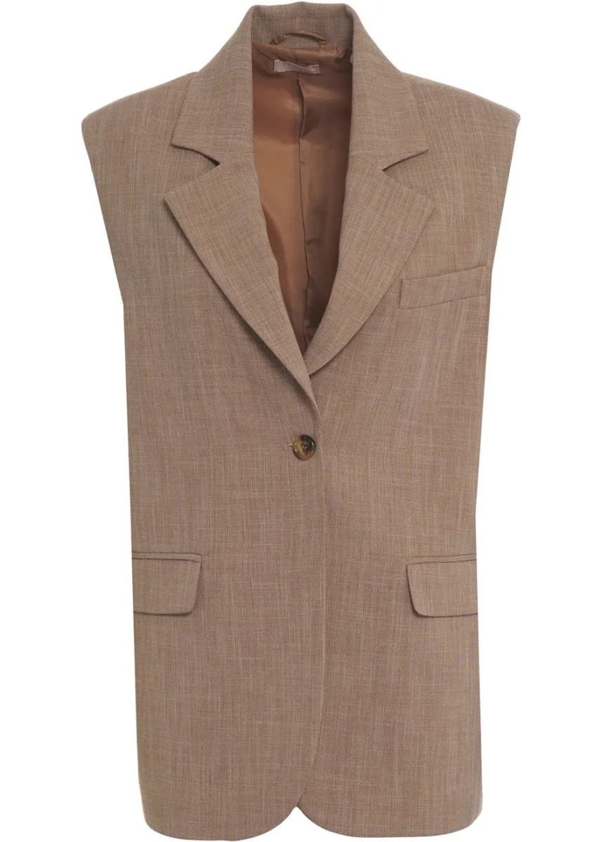 Vesta Oversize single-breasted vest - Img 2