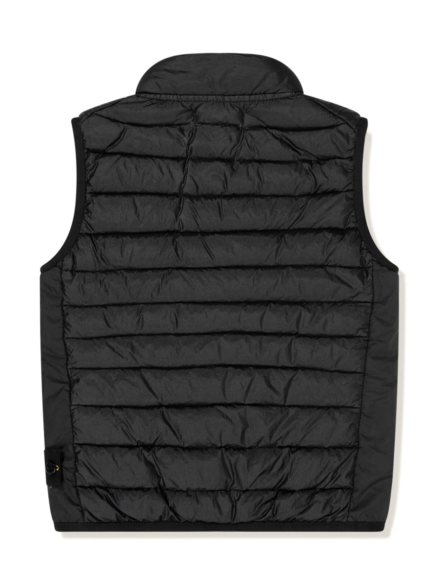 Vesta Stone Island neagra din poliester reciclat - Img 2