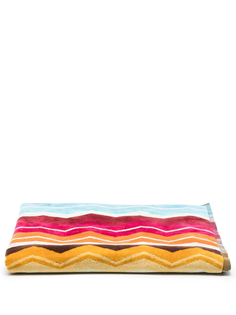 Accesoriu de plaja MISSONI BEACHWEAR HOME multicolor din bumbac - Img 3