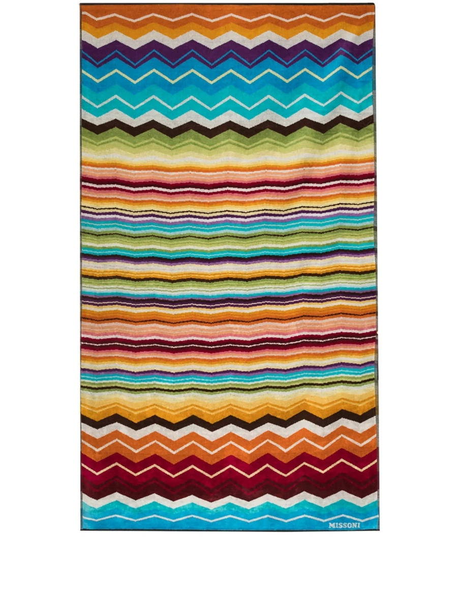 Accesoriu de plaja MISSONI BEACHWEAR HOME multicolor din bumbac - Img 6