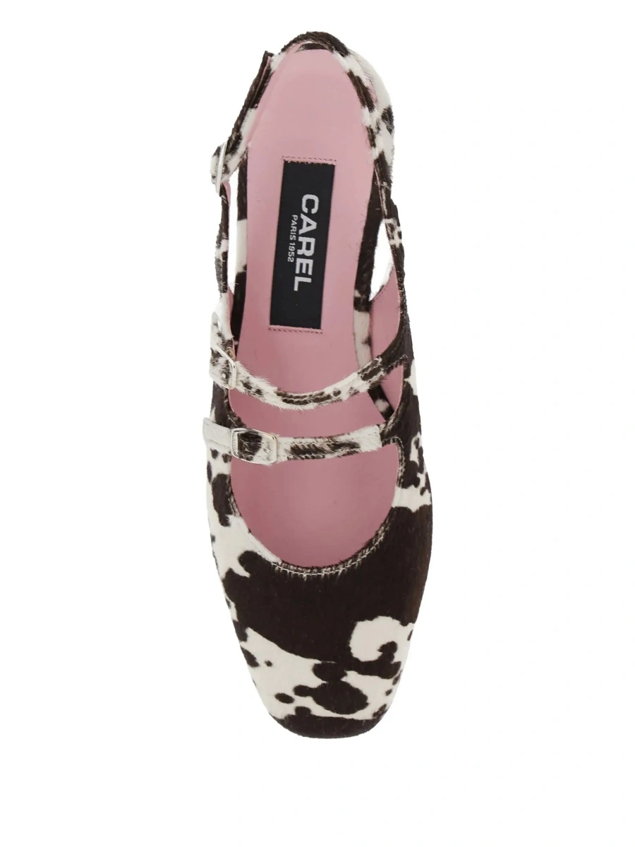 Balerini CAREL multicolor din piele - Img 7