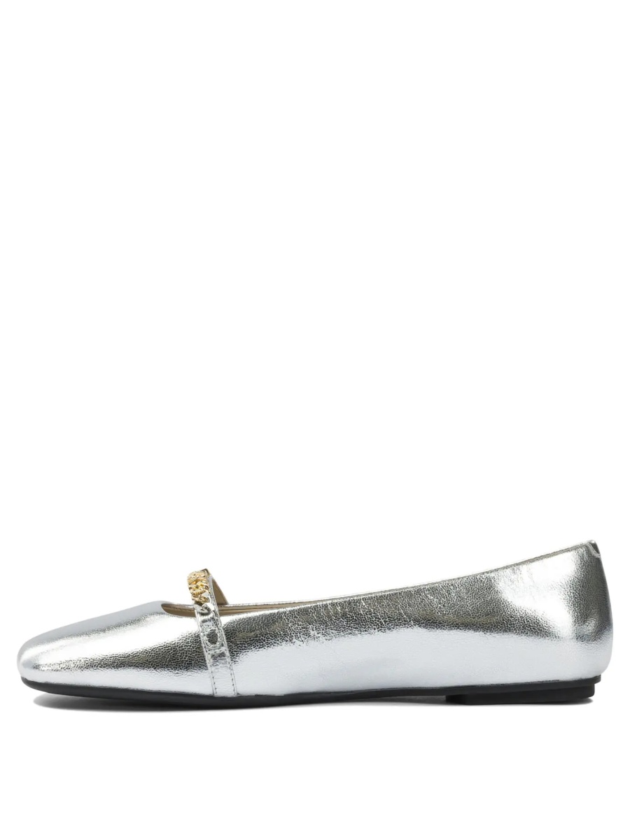 Balerini Leather ballet flats with square toe - Img 3