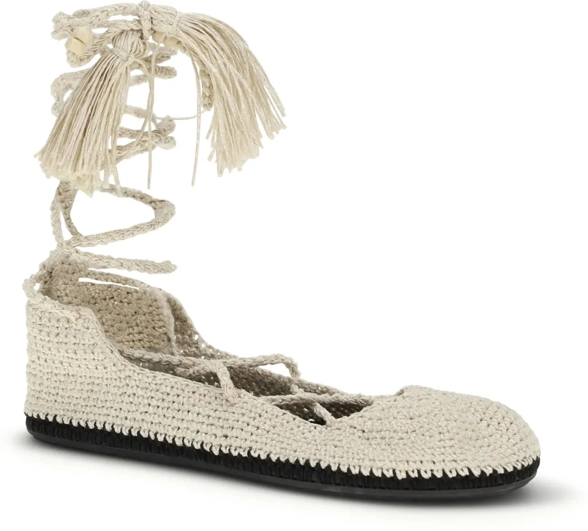 Balerini The Sound Of The Sea lace-up Ballerinas - Img 2