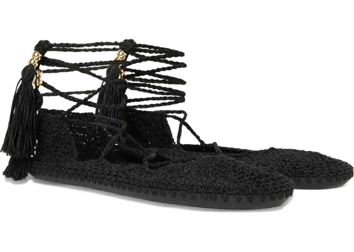 Balerini The Sound Of The Sea lace-up Ballerinas - Img 4