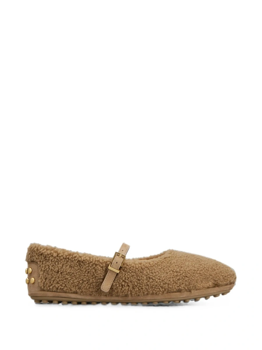 Balerini TOD'S bej din blana - Img 9