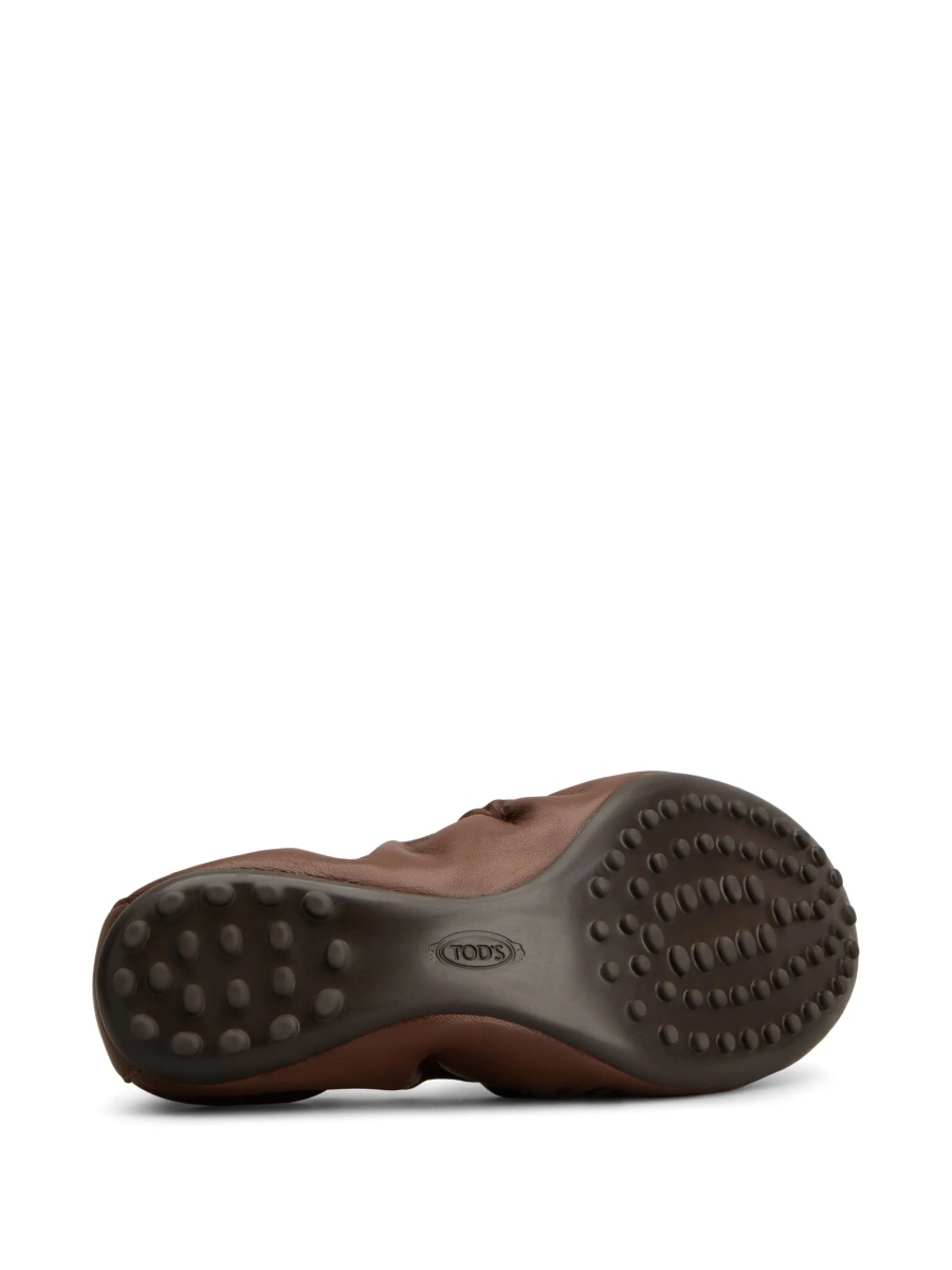 Balerini TOD'S maro din piele - Img 4