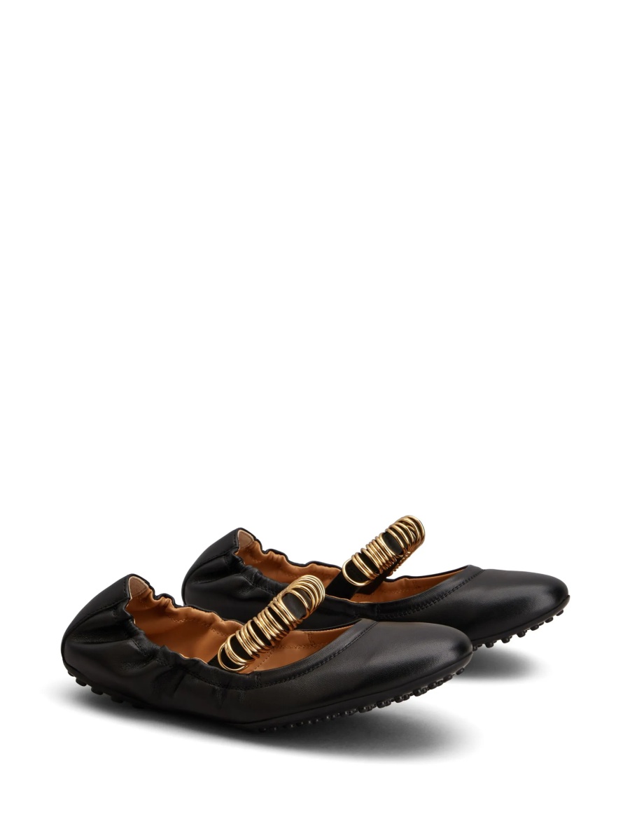 Balerini TOD'S negri din piele - Img 2