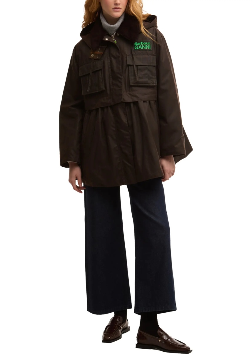 "Barbour X Gannni" Coat - Img 2