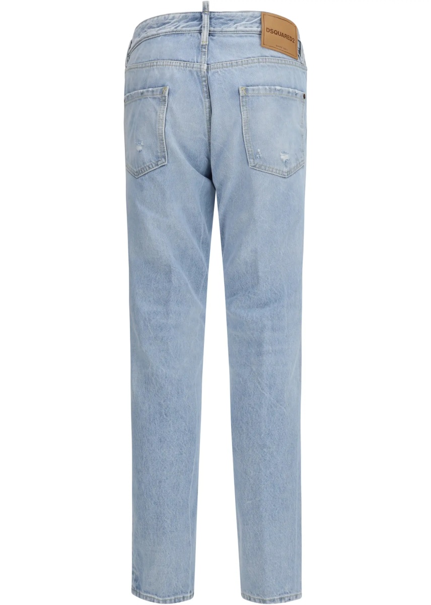 Belt-loop ripped Jeans - Img 2