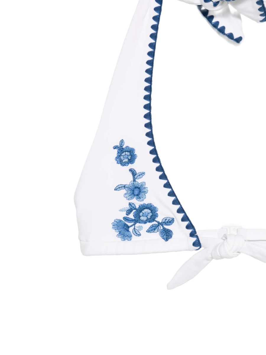 Bikini Ermanno Scervino Kids albi din poliamida si elastan - Img 3