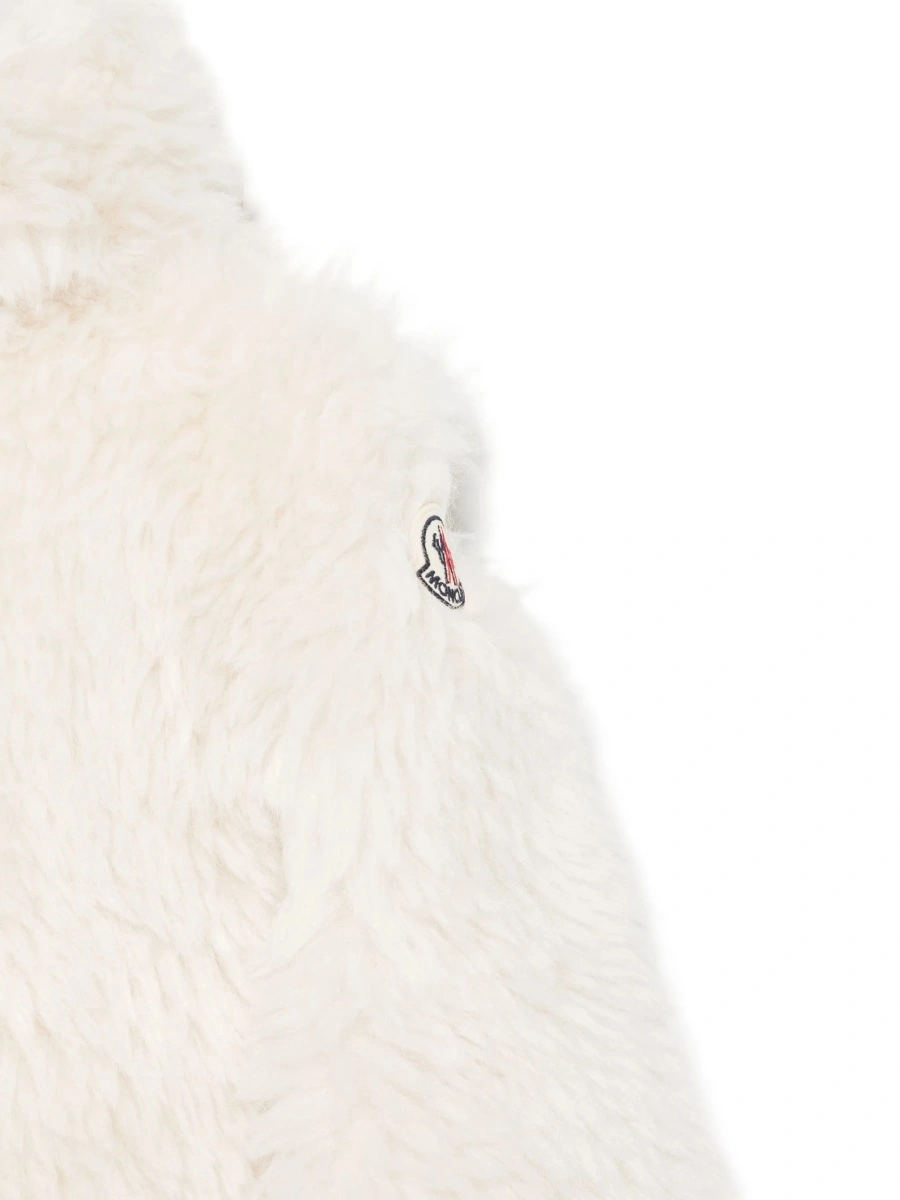 Blana Moncler alba din poliester reciclat - Img 3