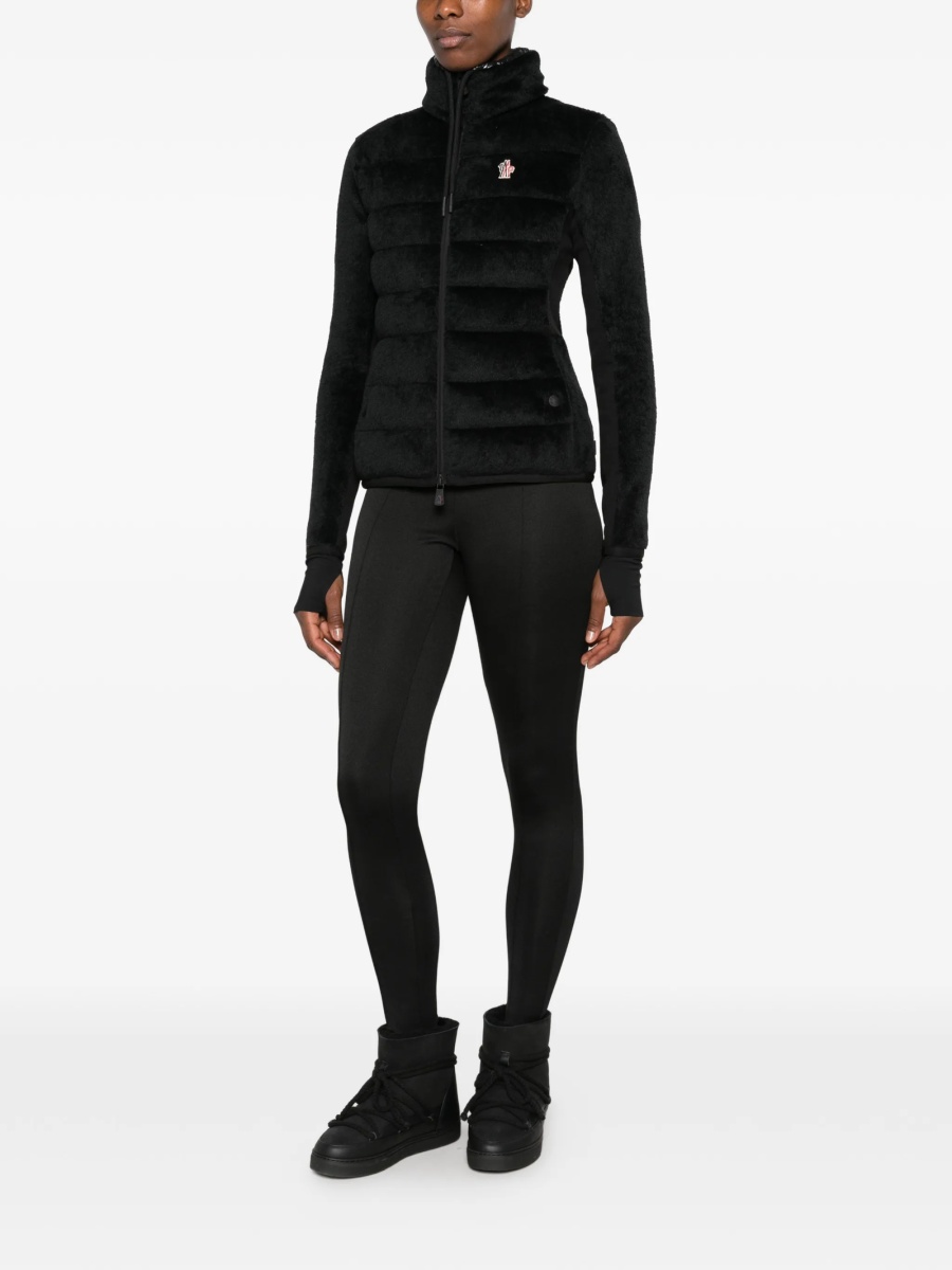 Blana Moncler Grenoble neagra din elastan si polyester - Img 2