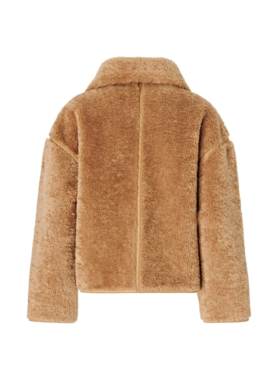 Blana Pinko bej din shearling ecologic - Img 4