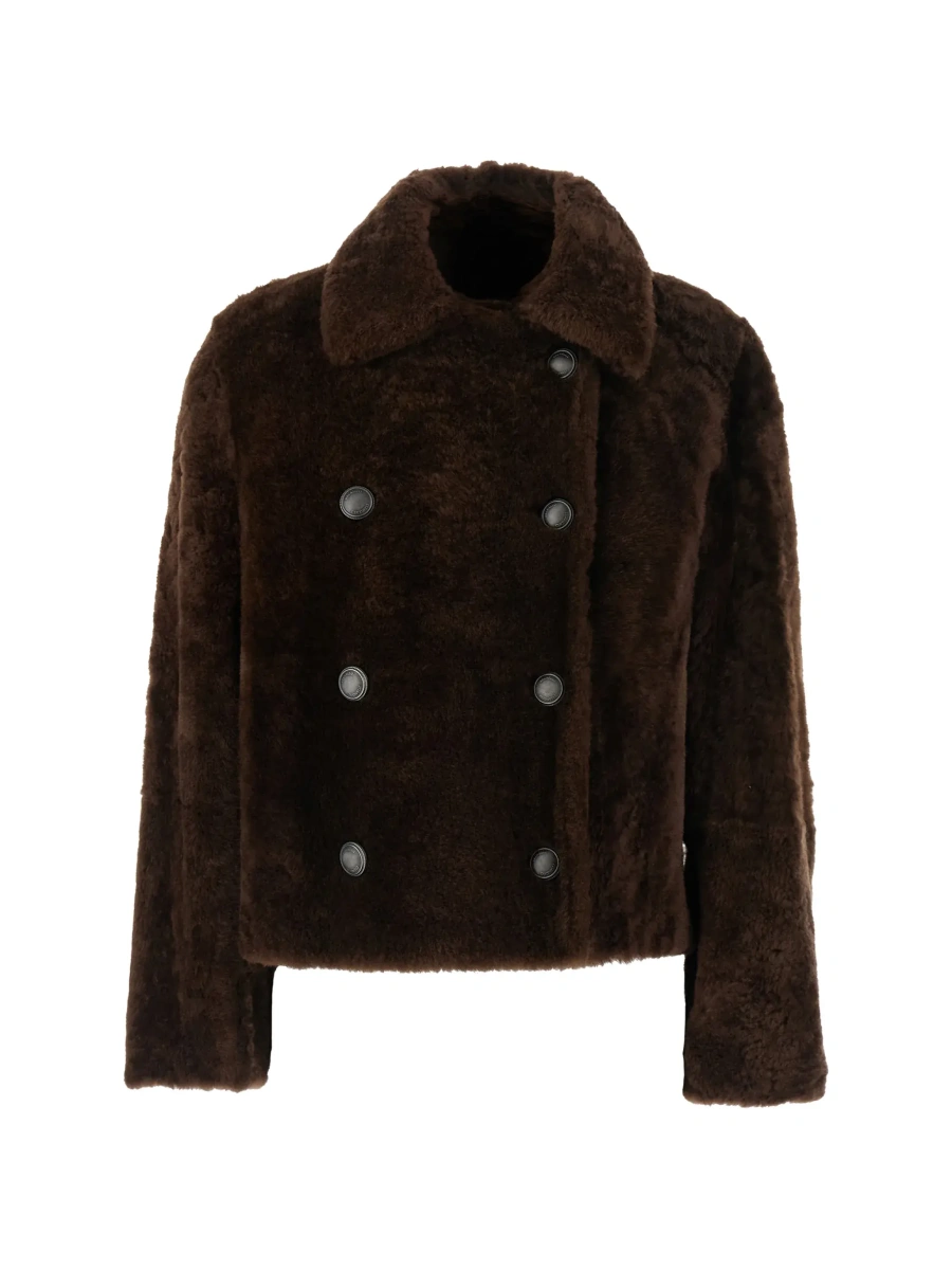 Blanuri CROPPED DOUBLE BREASTED SHEARLING - Img 6