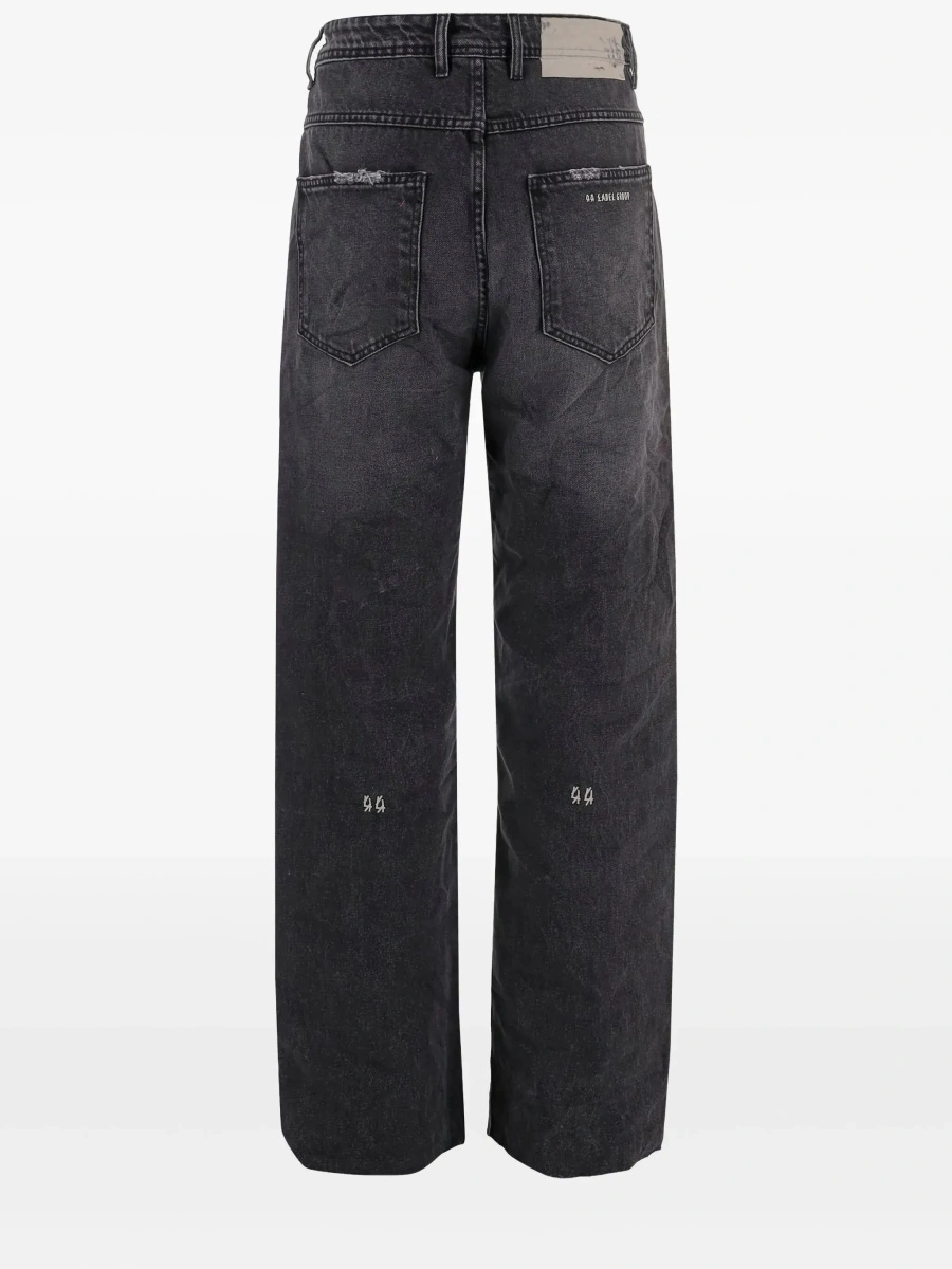Blugi 44 LABEL GROUP negri din denim - Img 4