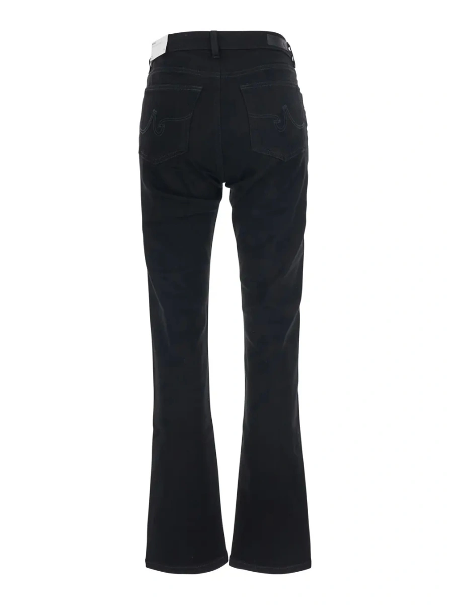 Blugi Ag Jeans negri din denim - Img 2