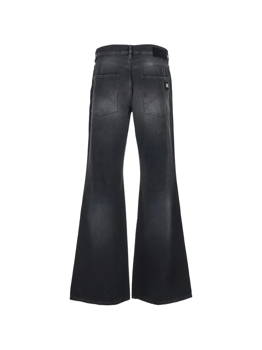 Blugi AMIRI negri din denim - Img 4