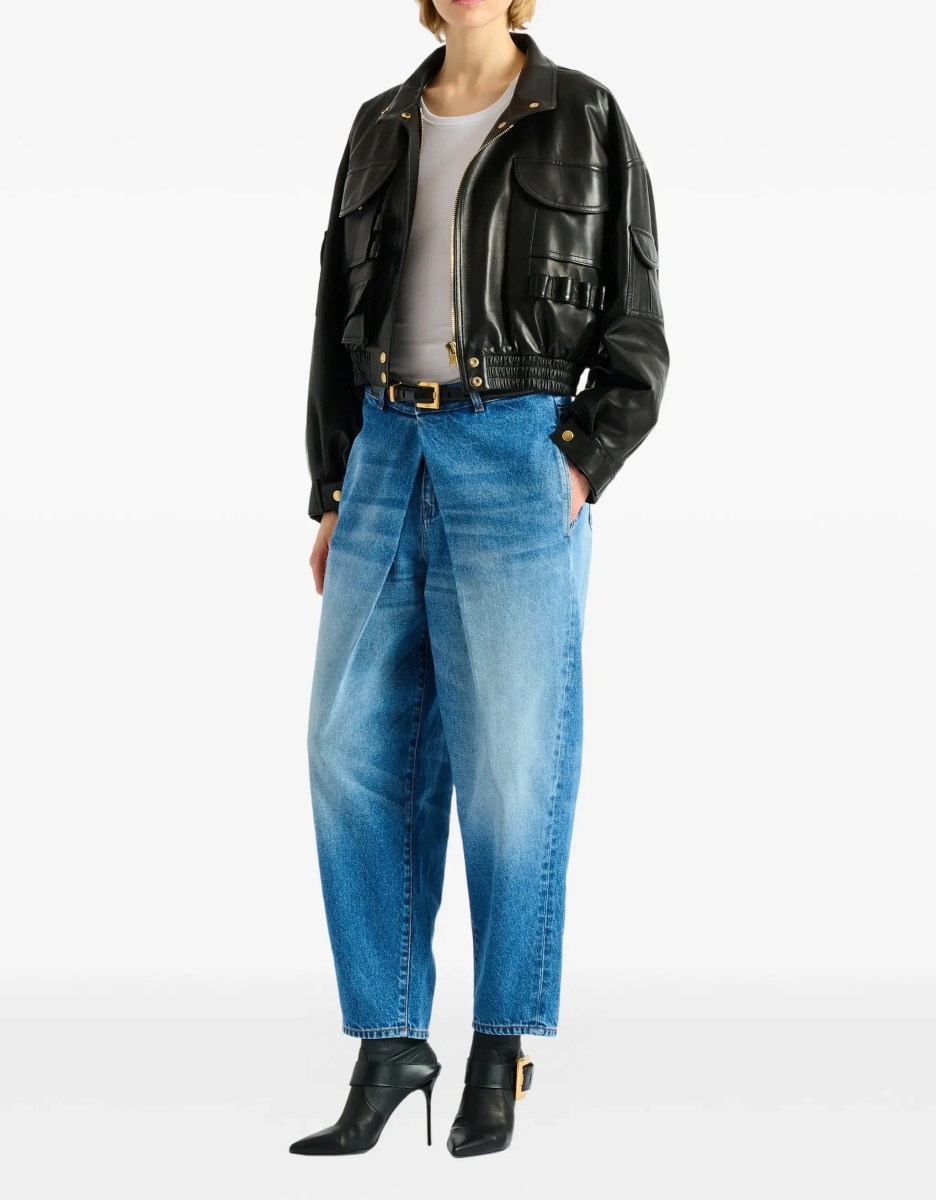Blugi Barrel denim Jeans - Img 4