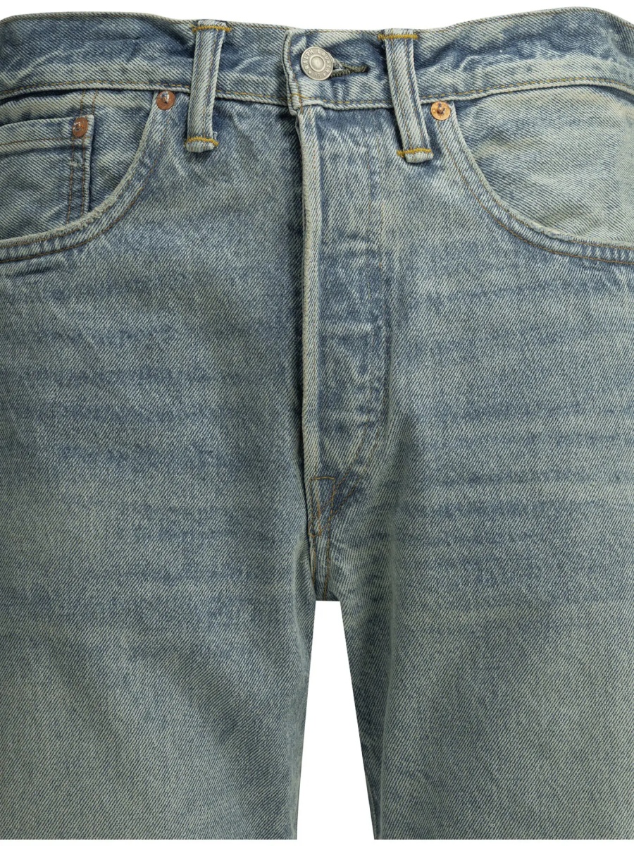 Blugi "Bridgeway Wash" Straight-Leg Jeans - Img 3