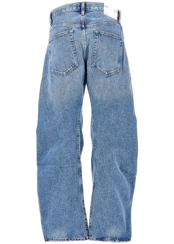 Blugi Cotton denim 'Spiral' jeans - Img 3