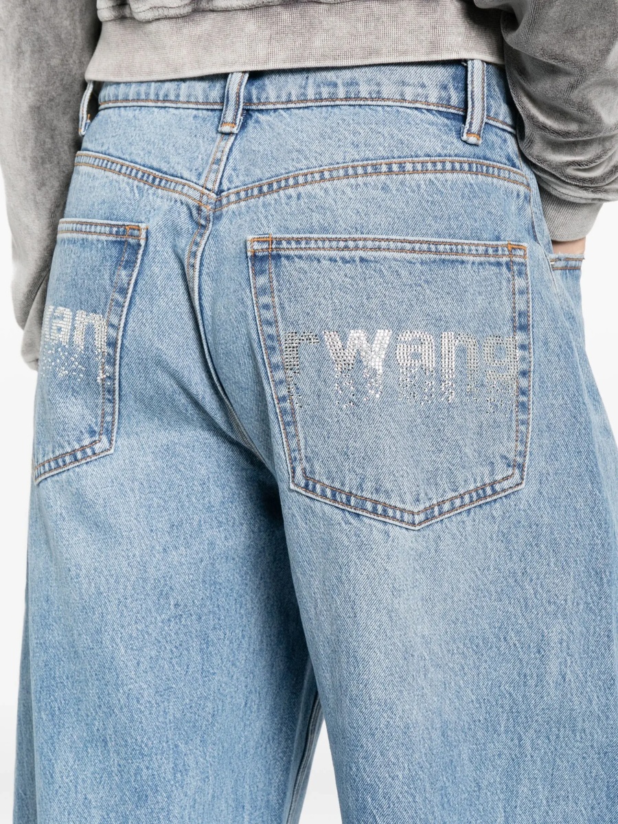 Blugi Crystal balloon Jeans - Img 7