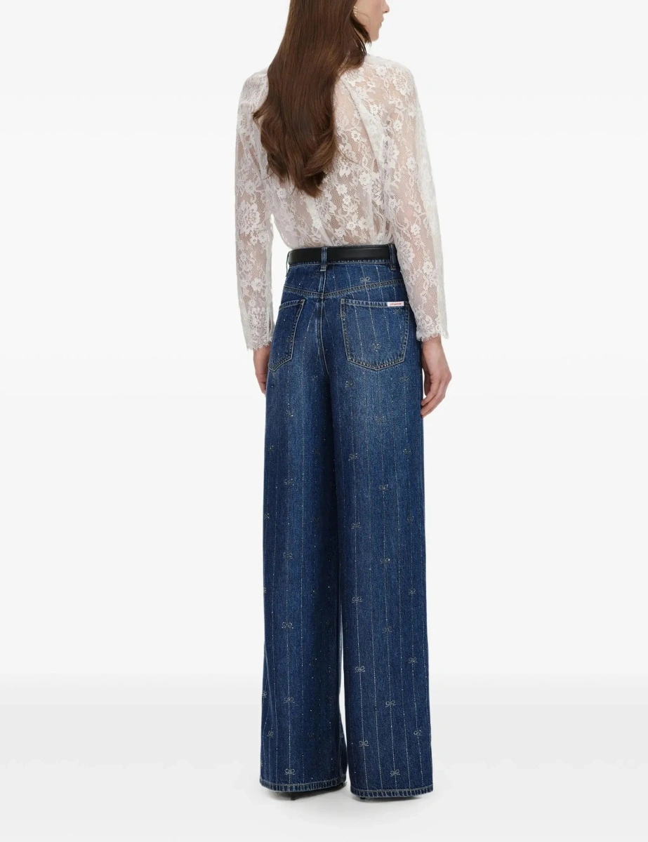 Blugi Crystal-striped Jeans - Img 6