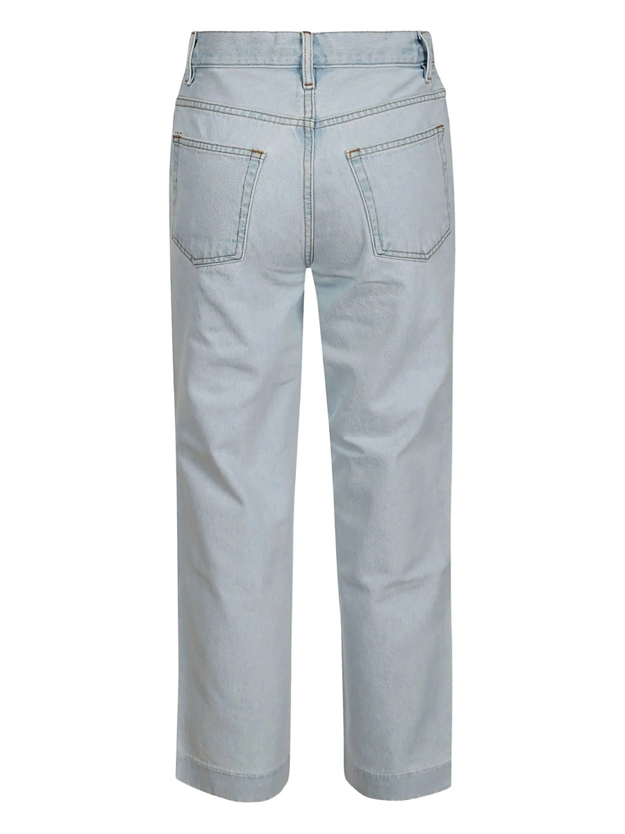 Blugi drepti A.P.C. albastri - Img 2