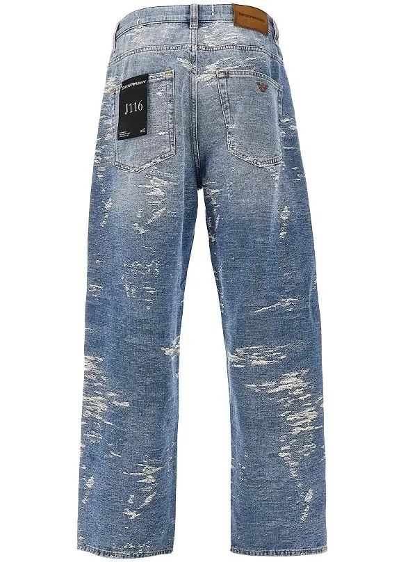 Blugi Emporio Armani gri - Img 3