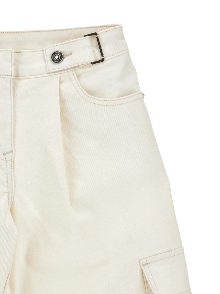 Blugi Ermanno Scervino Kids neutri din spandex/elastan si bumbac - Img 3