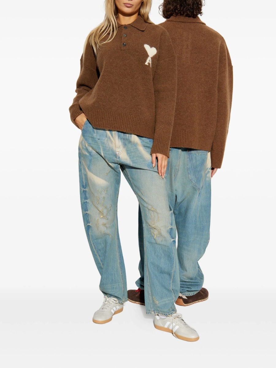 Blugi evazati Vivienne Westwood albastri - Img 2