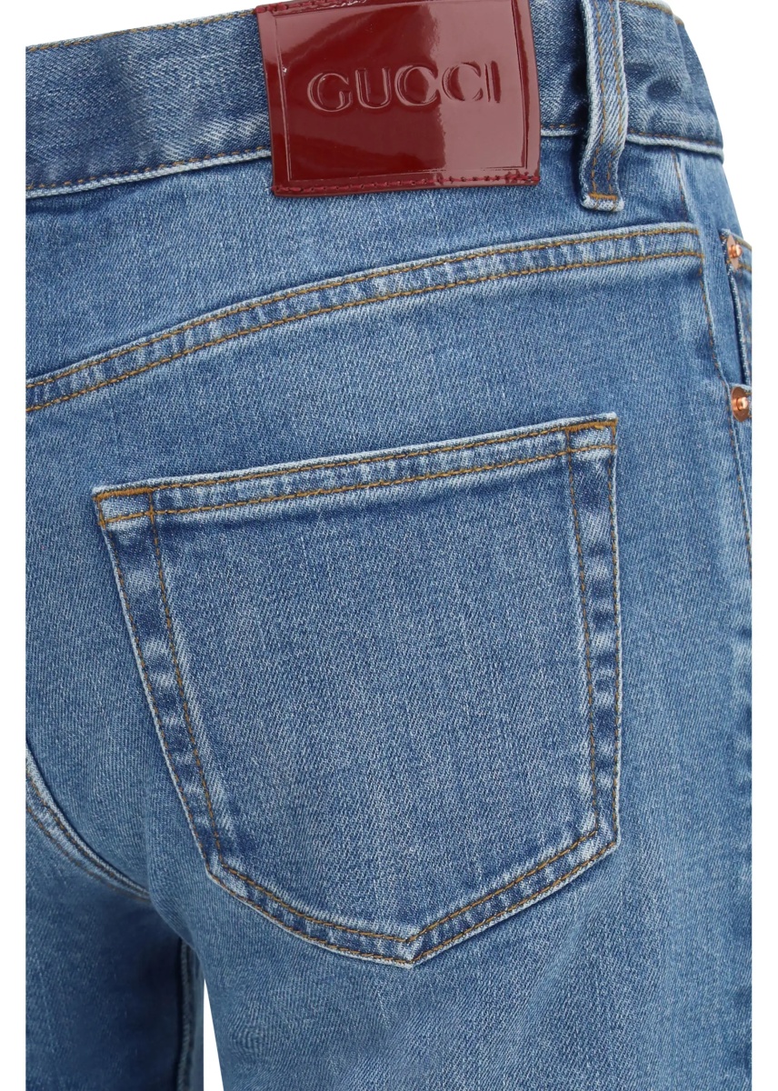 Blugi Flare stretch cotton Jeans - Img 3