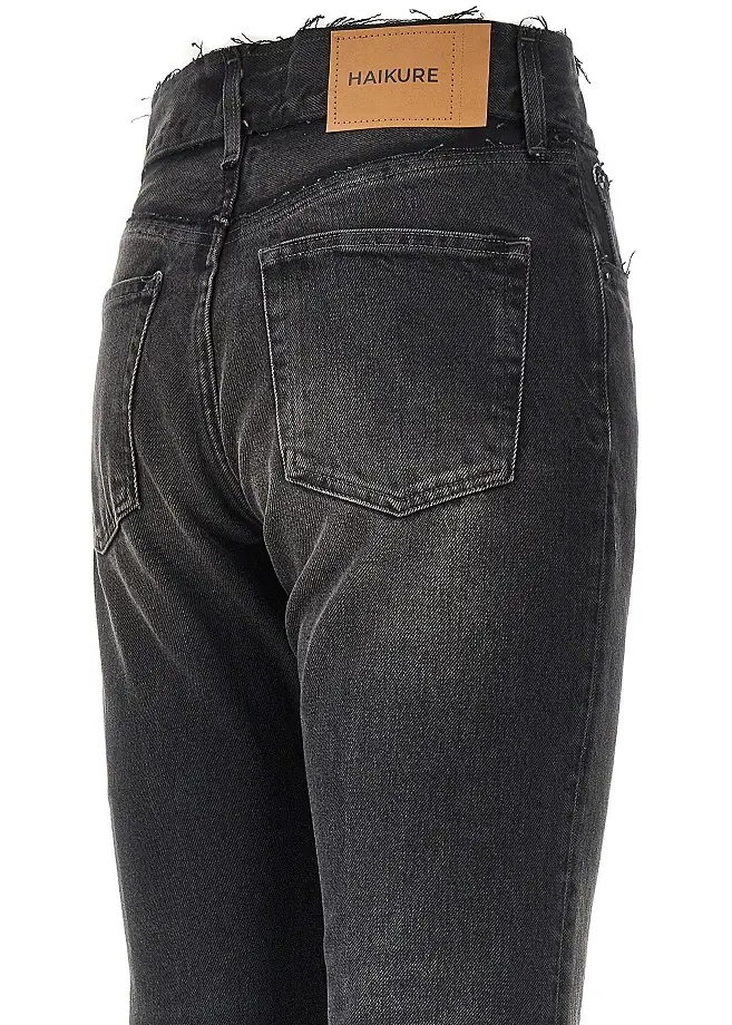 Blugi 'Flora' vintage effect jeans - Img 4
