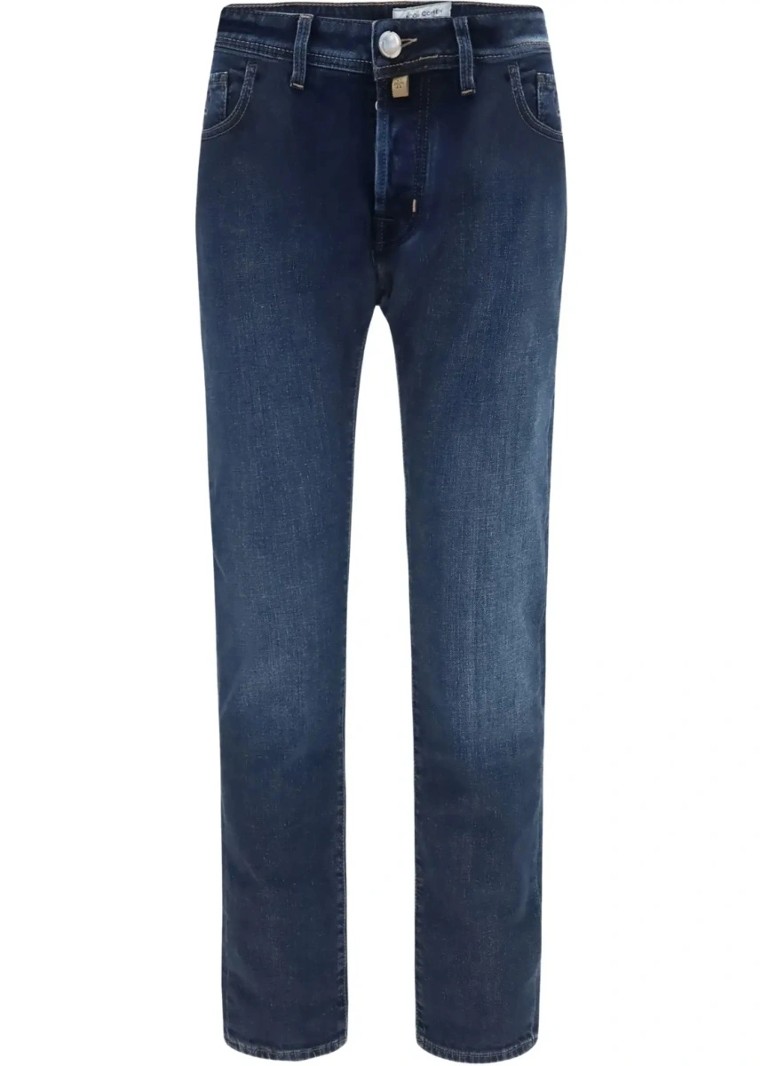 Blugi Jacob Cohen multicolor din denim - Img 6