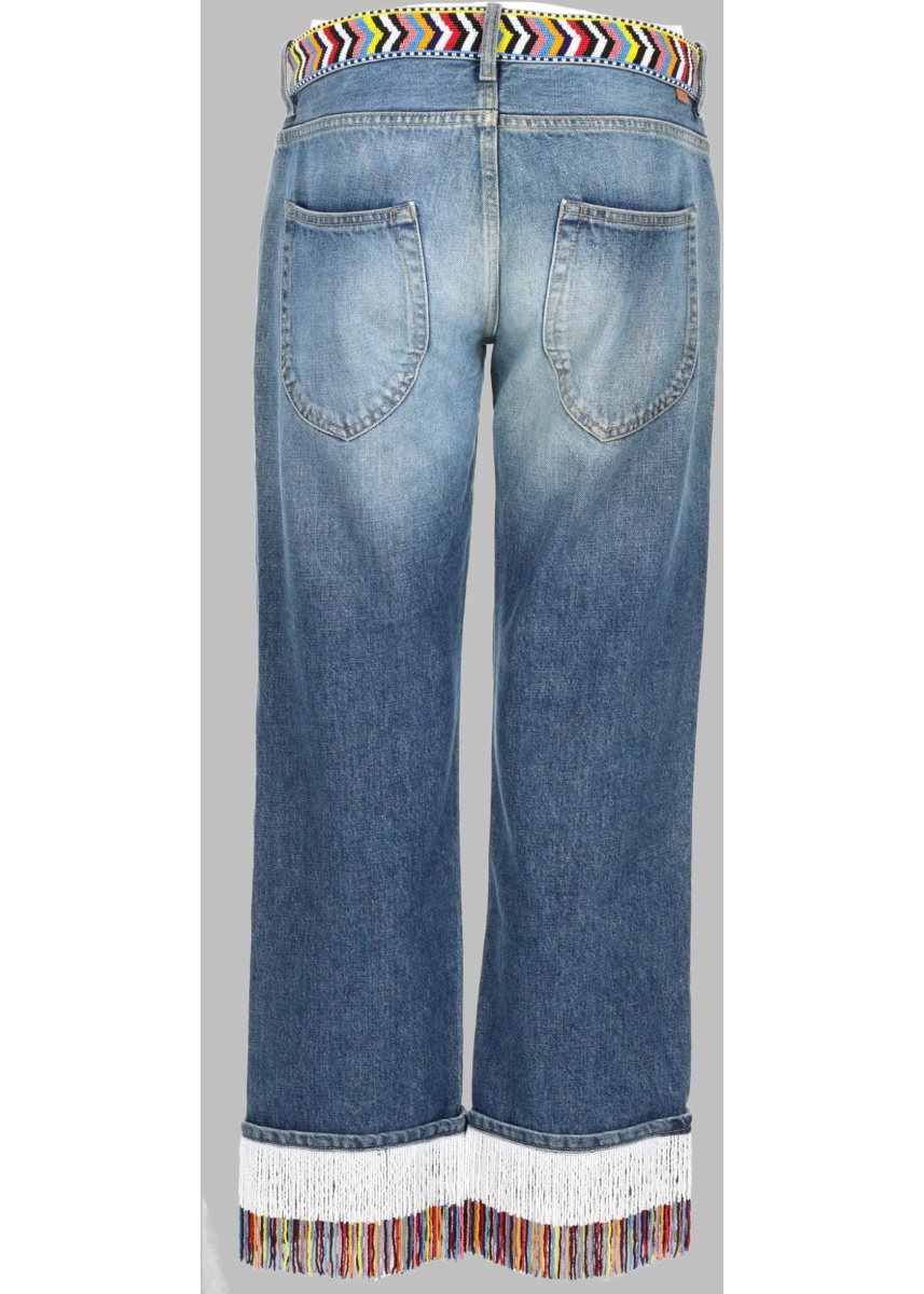 Blugi Jeans Con Decorazione Di Perline - Img 2