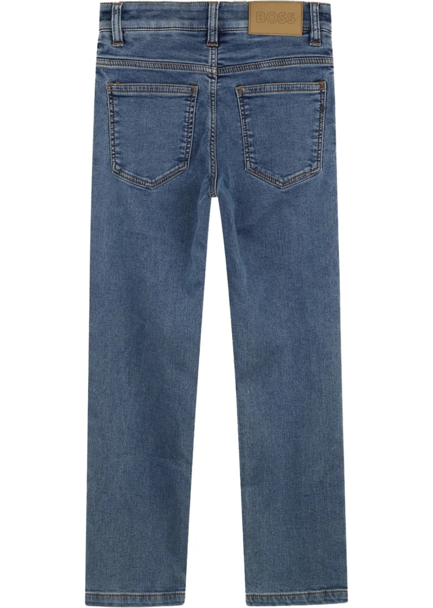 Blugi Jeans Denim Scuro - Img 2