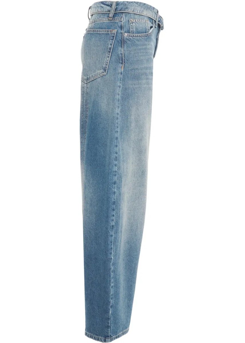 Blugi Jeans with deconstructed waistband - Img 3