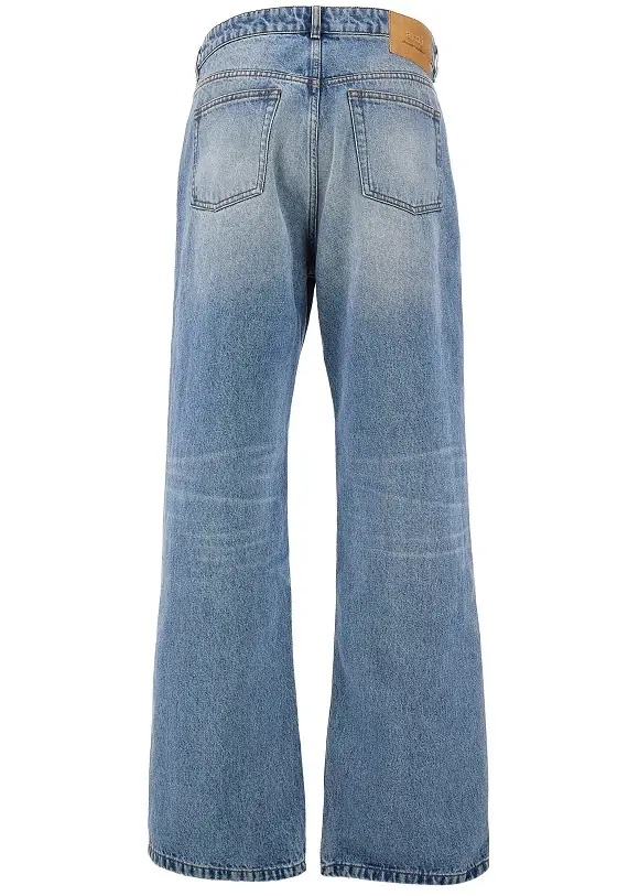 Blugi Large Fit five-pocket jeans - Img 3