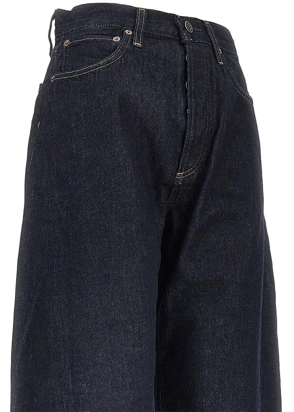 Blugi 'Luna Pieced' high-rise jeans - Img 2