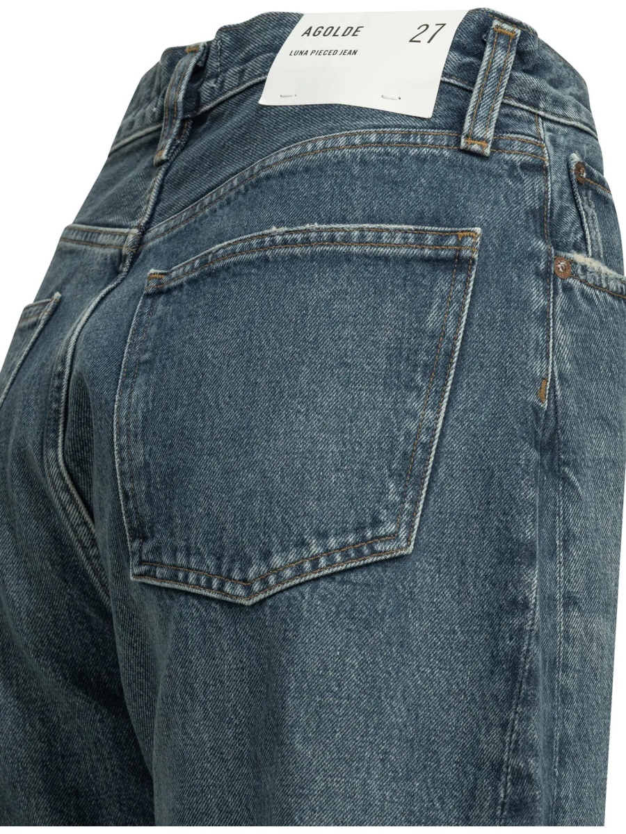 Blugi "Luna Pieced" Wide-Leg Jeans - Img 4