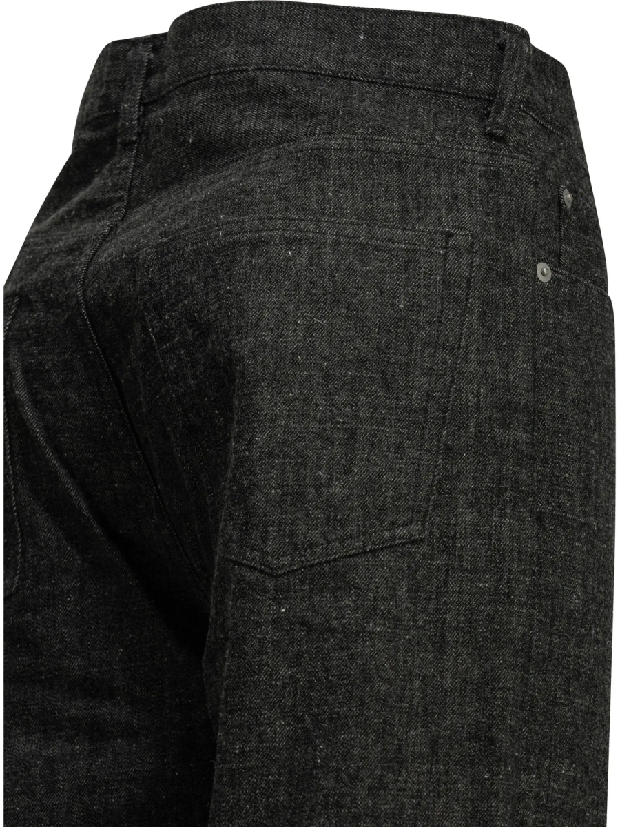 Blugi "Selvage Denim" Straight-Leg Jeans - Img 4