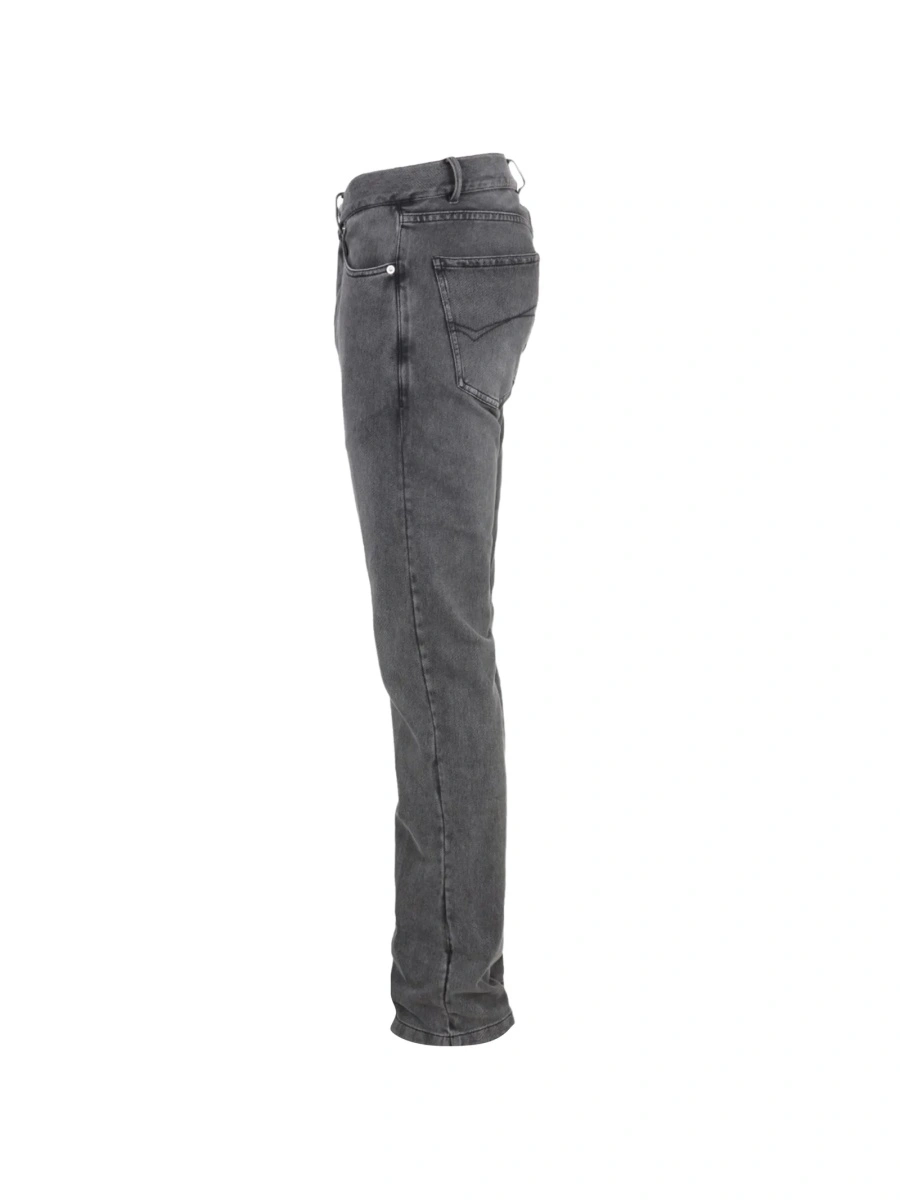Blugi slim fit Balenciaga gri - Img 4