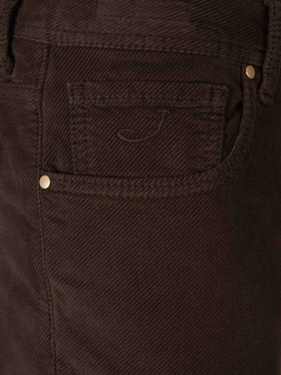 Blugi slim fit Jacob Cohen maro - Img 3